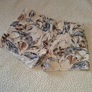 Floral printed Madewell shorts